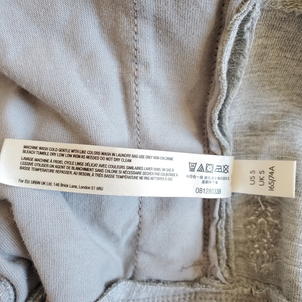 New Free People Movement Surfside Joggers In Heather Grey NWT Size Small - Picture 14 of 15